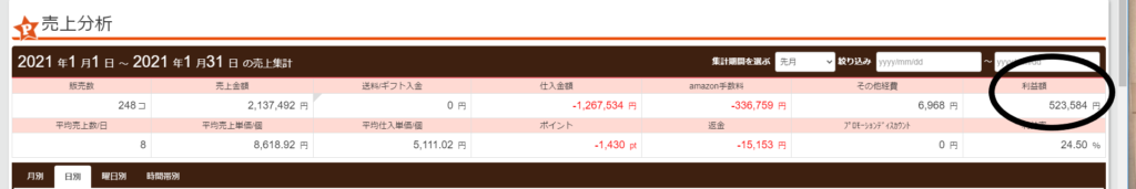 物販の画像